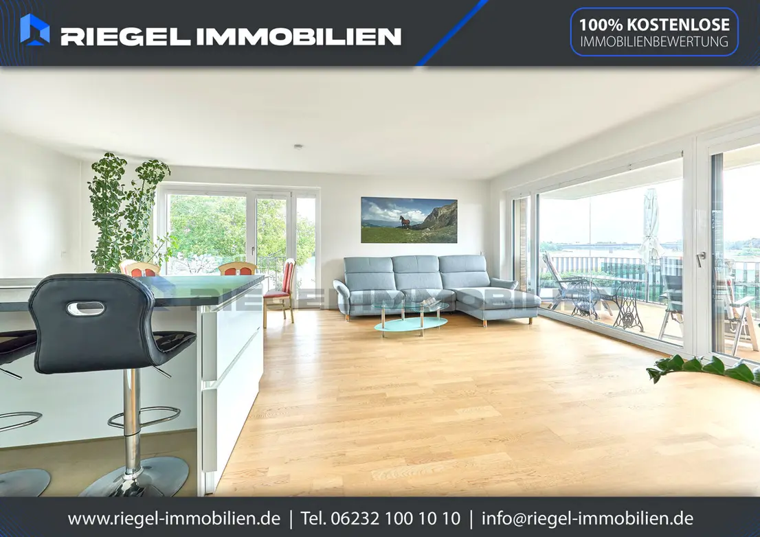 Sie hier? Wir auch! Wohnen, wo andere Urlaub machen ! Exklusivität mit Wasserblick aus allen Zimmern – Bild 18