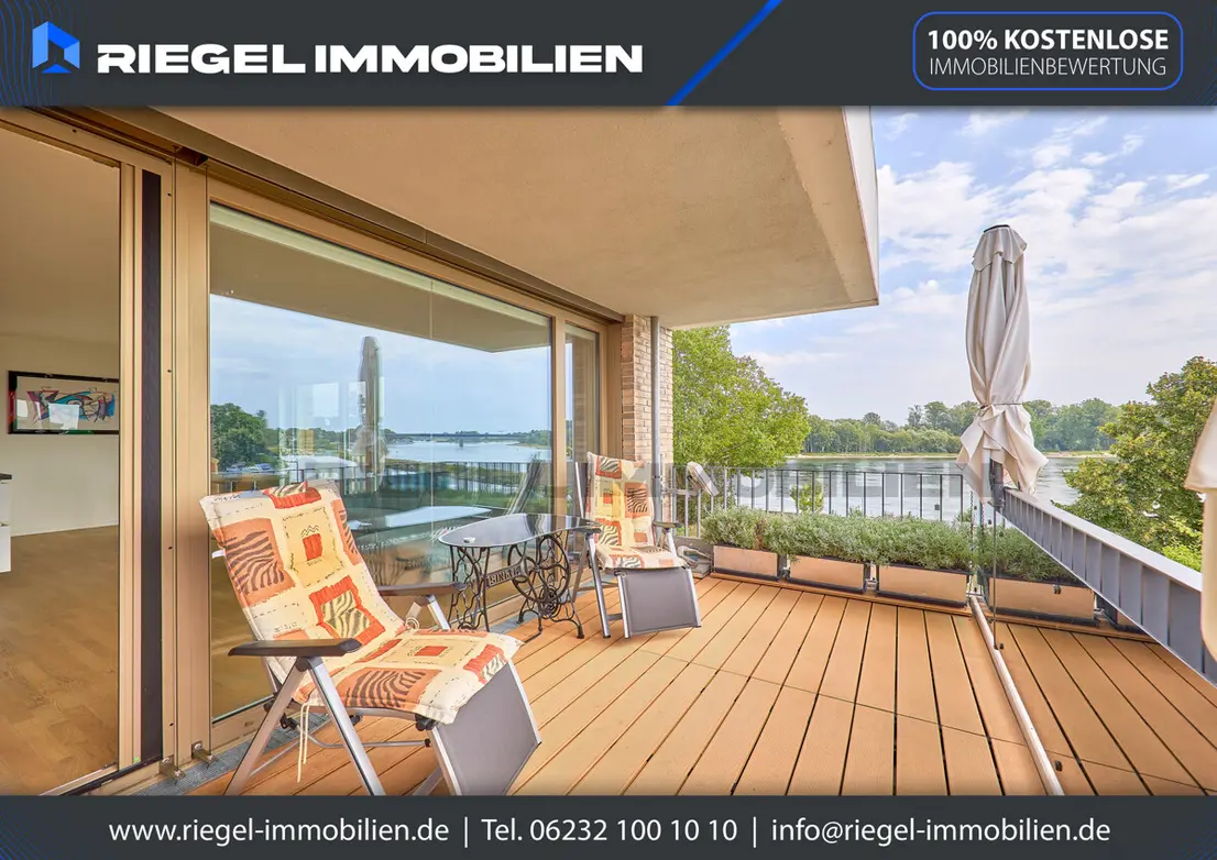 Sie hier? Wir auch! Wohnen, wo andere Urlaub machen ! Exklusivität mit Wasserblick aus allen Zimmern – Bild 5