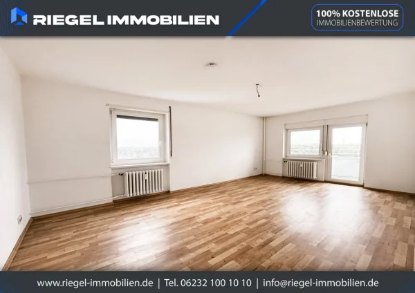Sie hier? Wir auch! Komfortabel & hell: 2-Zimmer-Wohnung mit 58 m² im 8. OG, mit Balkon – Bild 2