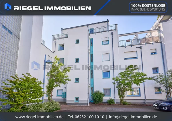 Sie hier? Wir auch! Wohnen mitten in Speyer – 2 Zimmer mit Balkon, Aufzug & Tiefgaragen-Stellplatz – Bild 4