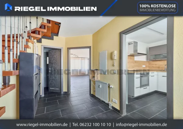 Sie hier? Wir auch! Komfortable Maisonette-Wohnung mit 2 Balkonen, Klima und Tiefgaragenstellplatz – Bild 14