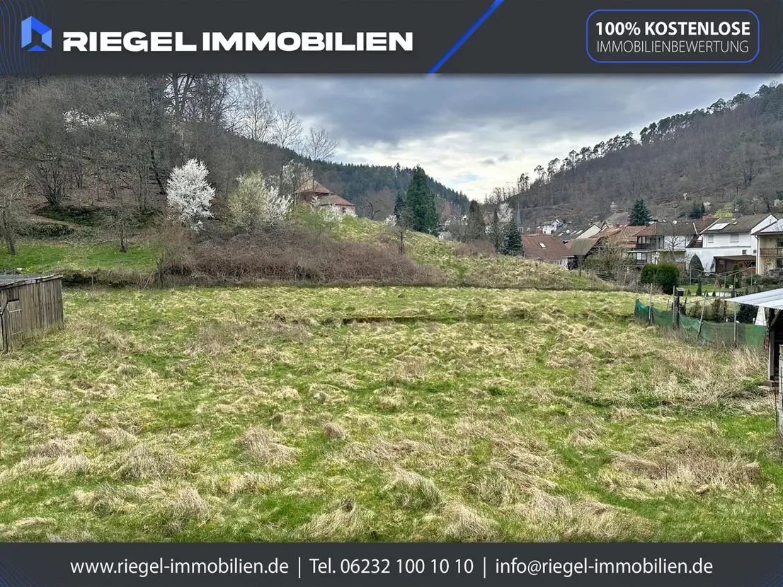 Sie hier? Wir auch! Attraktiver, 1.511 m² großer Bauplatz mit zwei Garagen – Bild 2