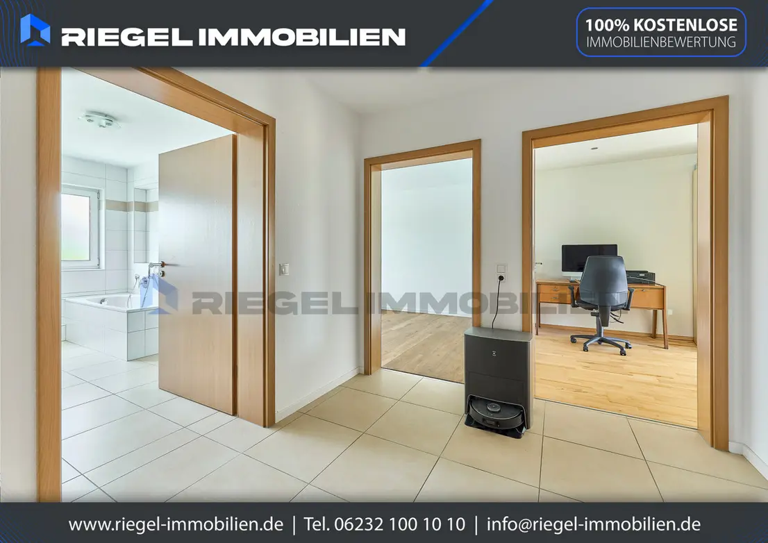 Sie hier? Wir auch! Bj. 2010, 125 m² Wfl. Hochwertige Eigentumswohnung mit Balkon u. TG.-Stellplatz – Bild 17