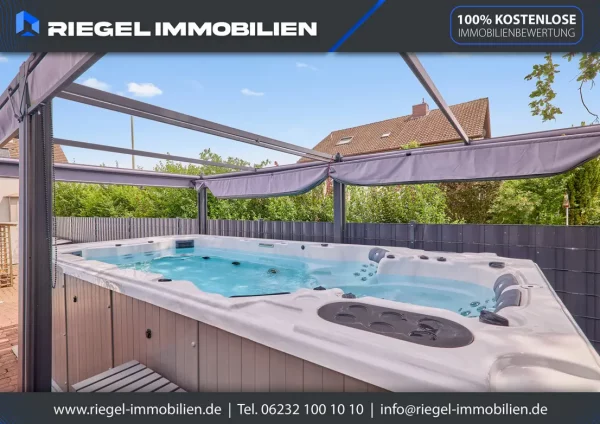 Sie hier? Wir auch! Großartiges Wohnerlebnis mit Smart Home, Gartenidylle & exklusivem Swimspa – Bild 12