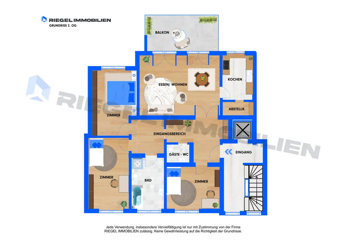 Sie hier? Wir auch! Bj. 2010, 125 m² Wfl. Hochwertige Eigentumswohnung mit Balkon u. TG.-Stellplatz – Bild 18