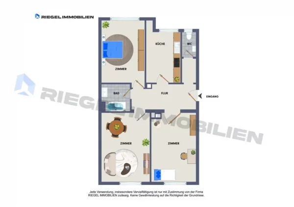 Sie hier? Wir auch! Attraktive 3-Zimmer-Wohnung – Ideal für Kapitalanleger oder Eigennutzer – Bild 15