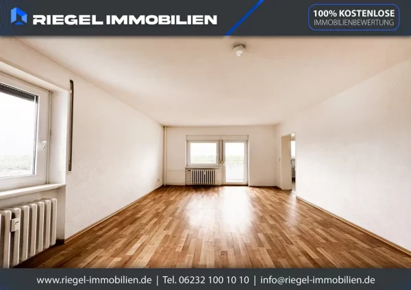Sie hier? Wir auch! Komfortabel & hell: 2-Zimmer-Wohnung mit 58 m² im 8. OG, mit Balkon